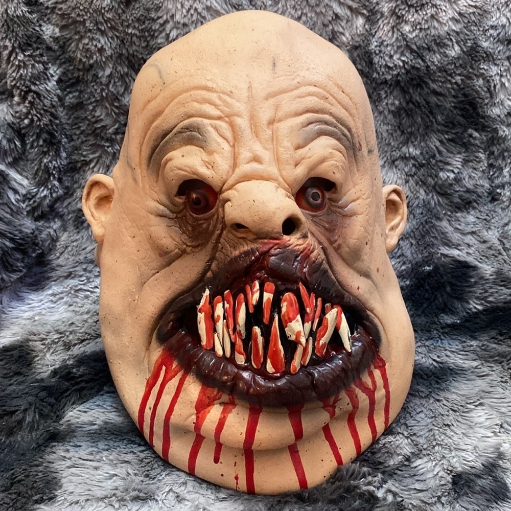 Meat Eater Fat Undead Meateater
Zombie Scary Adult Latex Halloween
Mask